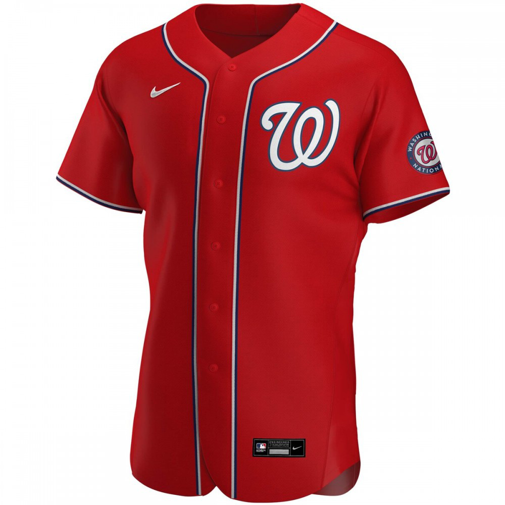 Washington Nationals Alternate Authentic Team Jersey - Red-Pro Kit Vault | Brand New 26/27 Sports Jerseys